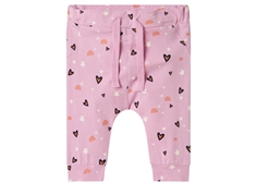 Name It pastel lavender hearts pants